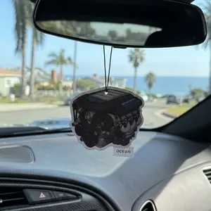 Realistic C6 ZR1 LS9 Supercharged Engine Air Freshener | Ocean Scent