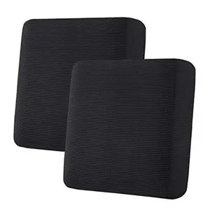 Thick Jacquard Textured Twill Fabric 3 Piece Sofa Cushion Covers