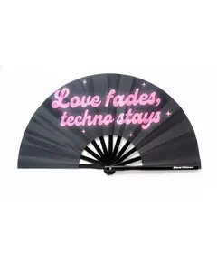 Techno Lover Small Hand Fan