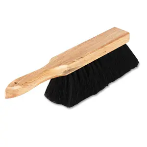 Wood Handle Counter Dusting Brush, 13x3.75 in. Bristles, Home Cleaning Duster Head