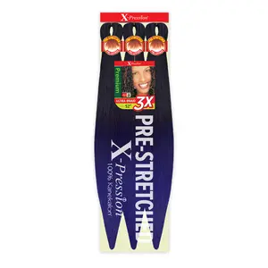 Outre Synthetic Hair Braids X-Pression Kanekalon 3X Pre Stretched Braid 52" Outre Synthetic Hair Braids X-Pression Kanekalon 3X Pre Stretched Braid 52"