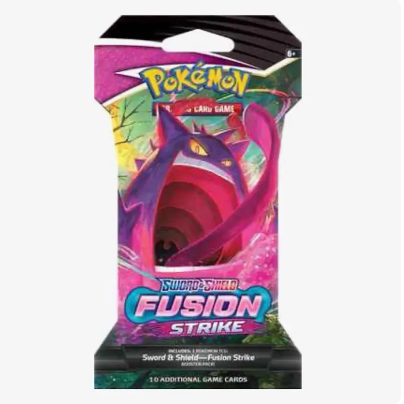 Pokemon Fusion Strike Sleeved Booster Pack - SWSH08