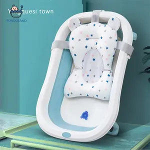 Newborn baby bathtub cushion, newborn bathtub cushion, baby bathtub support net, baby bathtub pillow, anti slip floating bathtub seat