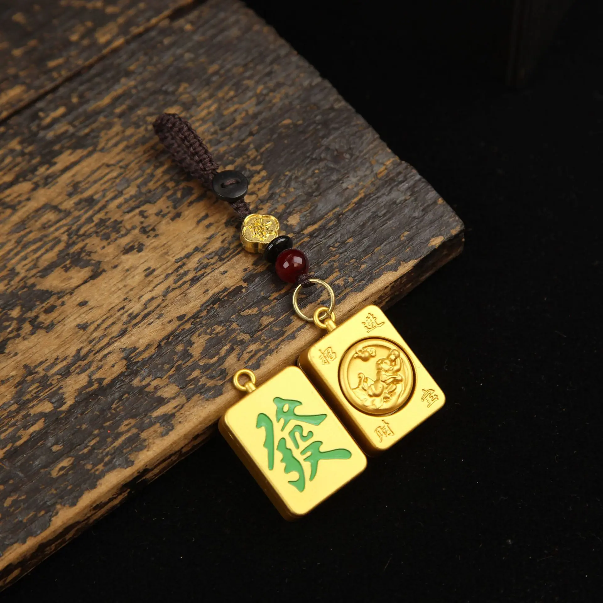Zodiac Monkey - Fortune MahjongSpinner+FortuneRope