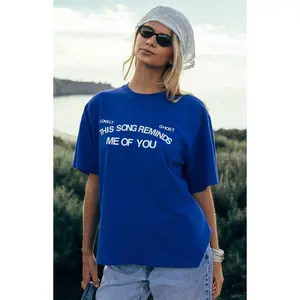 LONELY GHOST Women's This Song Reminds Me Of You T-Shirt