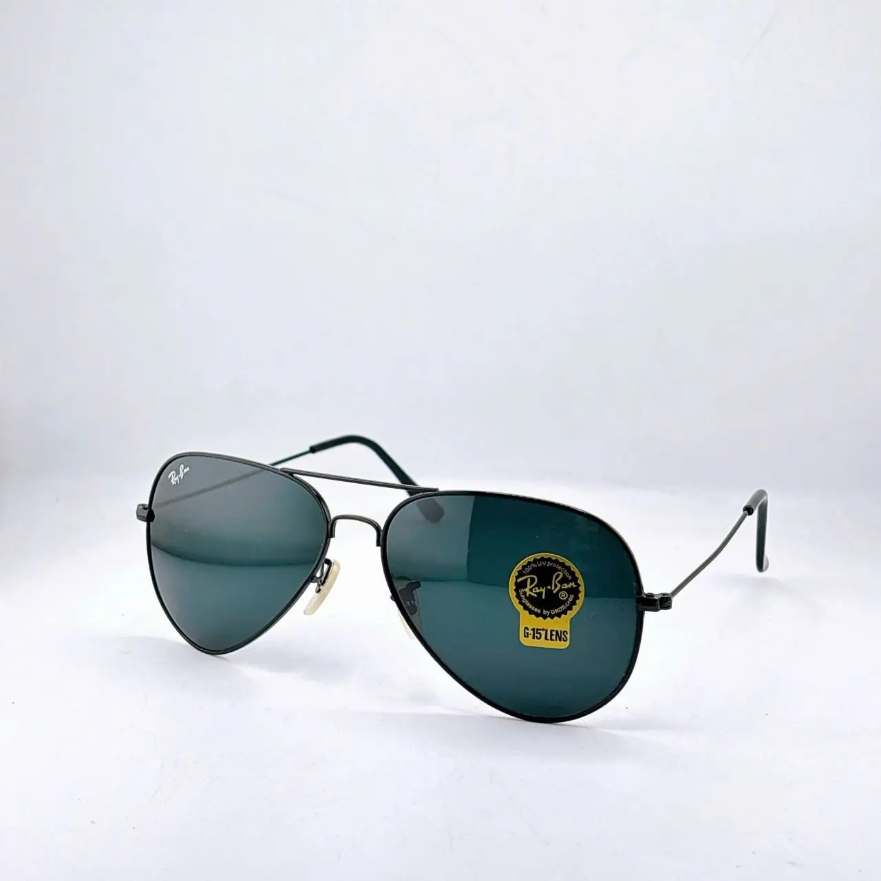 Ray-Ban Aviator Classic Sunglasses Arista Gold Frame G-15 Green Crystal Lens 58mm UV Protection for Men Women
