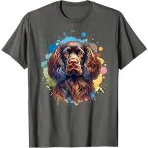 Boykin Spaniel Dog Artwork T-Shirt
