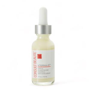 XTERNA-Q Topical Co-Enzyme Q10 Serum Antioxidant Skin Defense Radiance Boost Lightweight Firming Deep Hydration Smooth 1 oz