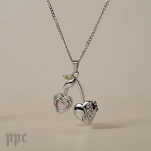 NJ Cherry Locket Necklace (Coming Soon)
