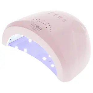 SUNUV 48W Nail Dryer, UV Light for Gel Nail Polish Professional UV LED Lamp with 3 Timer Settings Art Tools Auto Sensor SUNone Blue