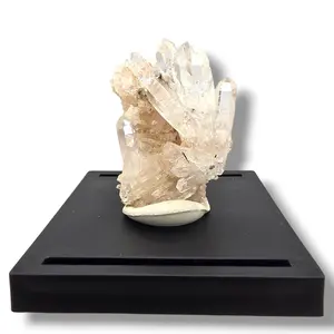 Pink Lemurian Quartz Cluster from Santander, Colombia