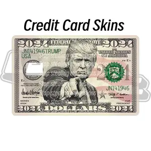 Trump Donald president 45  Sticker Waterproof Vinyl debit credit skin cover ebt - Sleek & Stylish Protection for Your Cards durable vinyl