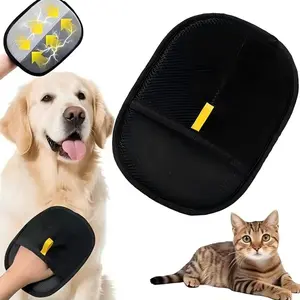 Pet Hair Remover Gloves-Electrostatic Two, Way!Brush, Reusable Cat & Dog Fur Cleaner, Sticky Hai! Removal for Sofas, Clothes, Bed Sheets &Curtains, One Glove, Every Mess Gone-The OnlyPet Hair Remover You'll Ever Need! double-sided grooming mitt per static