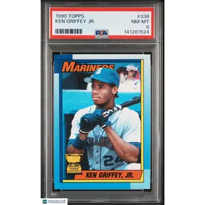 1990 Topps Ken Griffey JR. #336 PSA 8