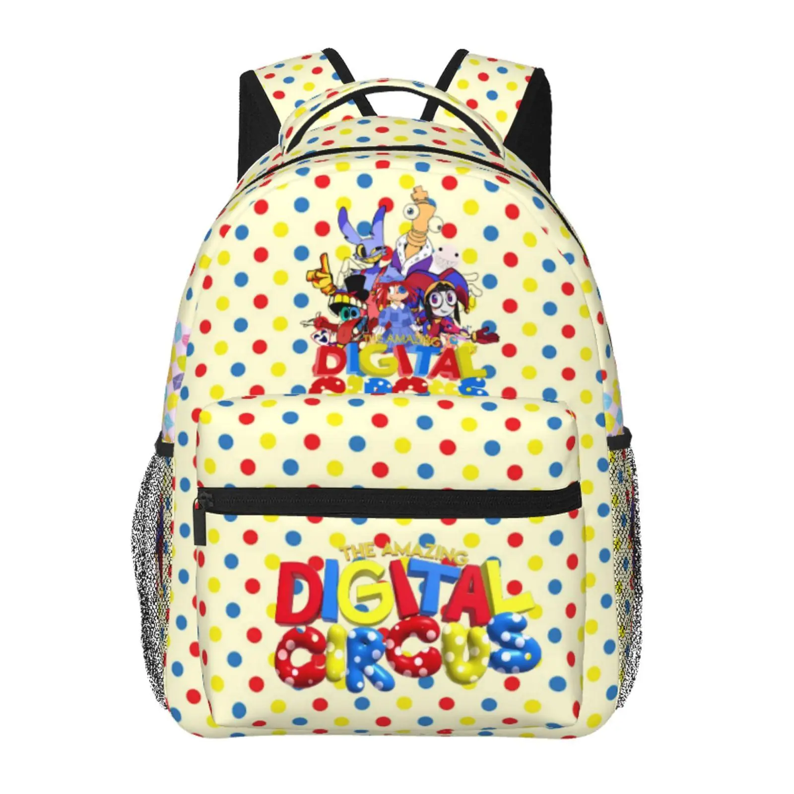The amazing digital circus Student Backpack Amazing digital circus Sports Laptop Backpack The amazing digital circus merch Multi-Pocket Travel Daypack, Unisex Lightweight Bookbag, Perfect Holiday & Birthday Gift for Boys Girls