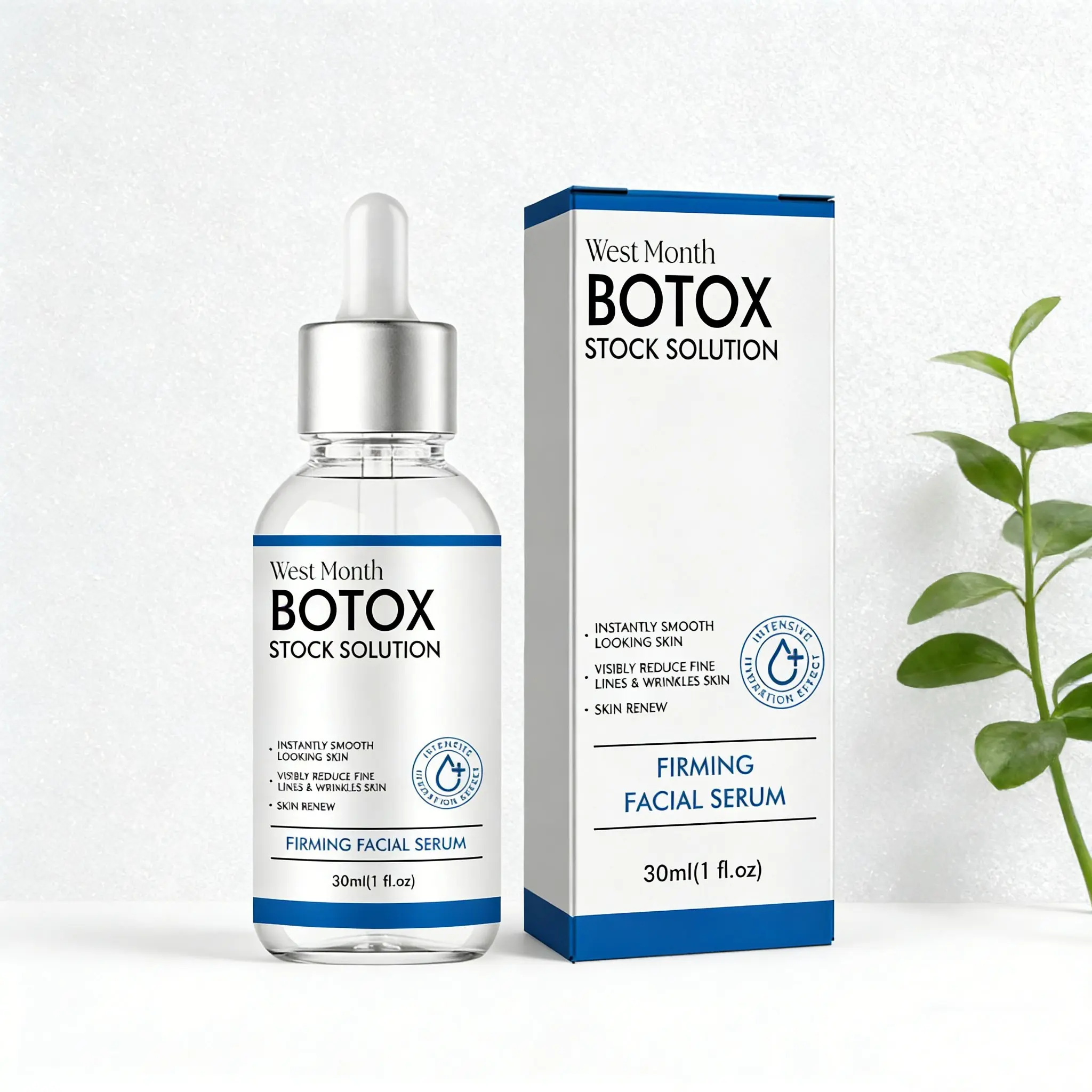 Facial Serum Lightweight Hydrating Firming Deep Hydration Moisturizing Hydrating Soft Smooth Skin Radiant Glow Essence, Enhances Elasticity, Strong Absorption, Skincare Formula