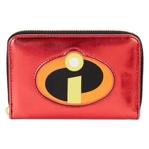 The Incredibles 20th Anniversary Metallic Cosplay Zip Around Wallet