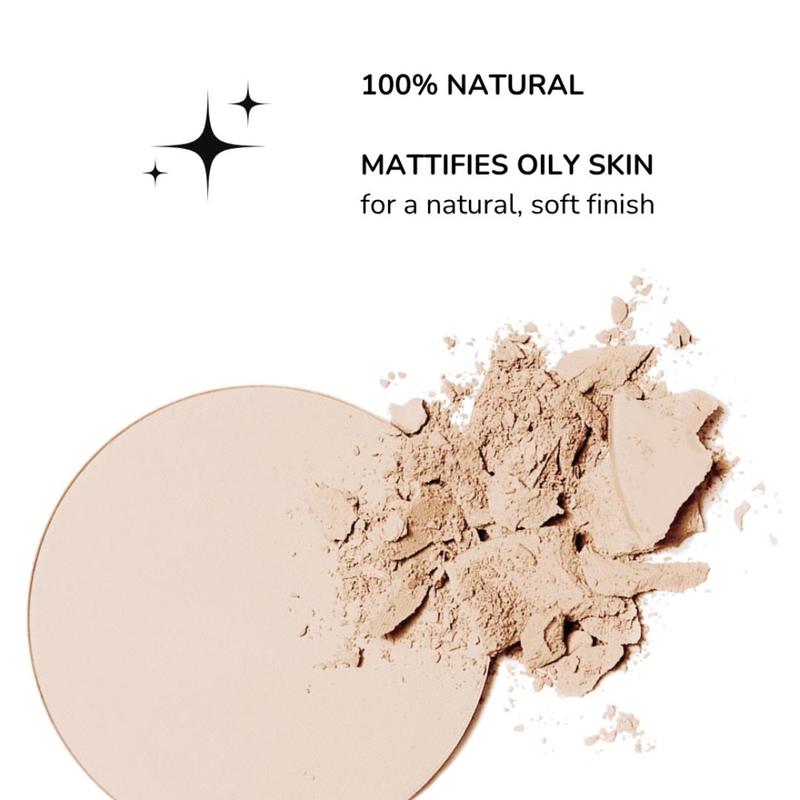 [Emani] Bamboo Setting Powder for Smooth, Shine-Free Skin | Translucent, Long-Wear, Vegan Finish Brush Concealer