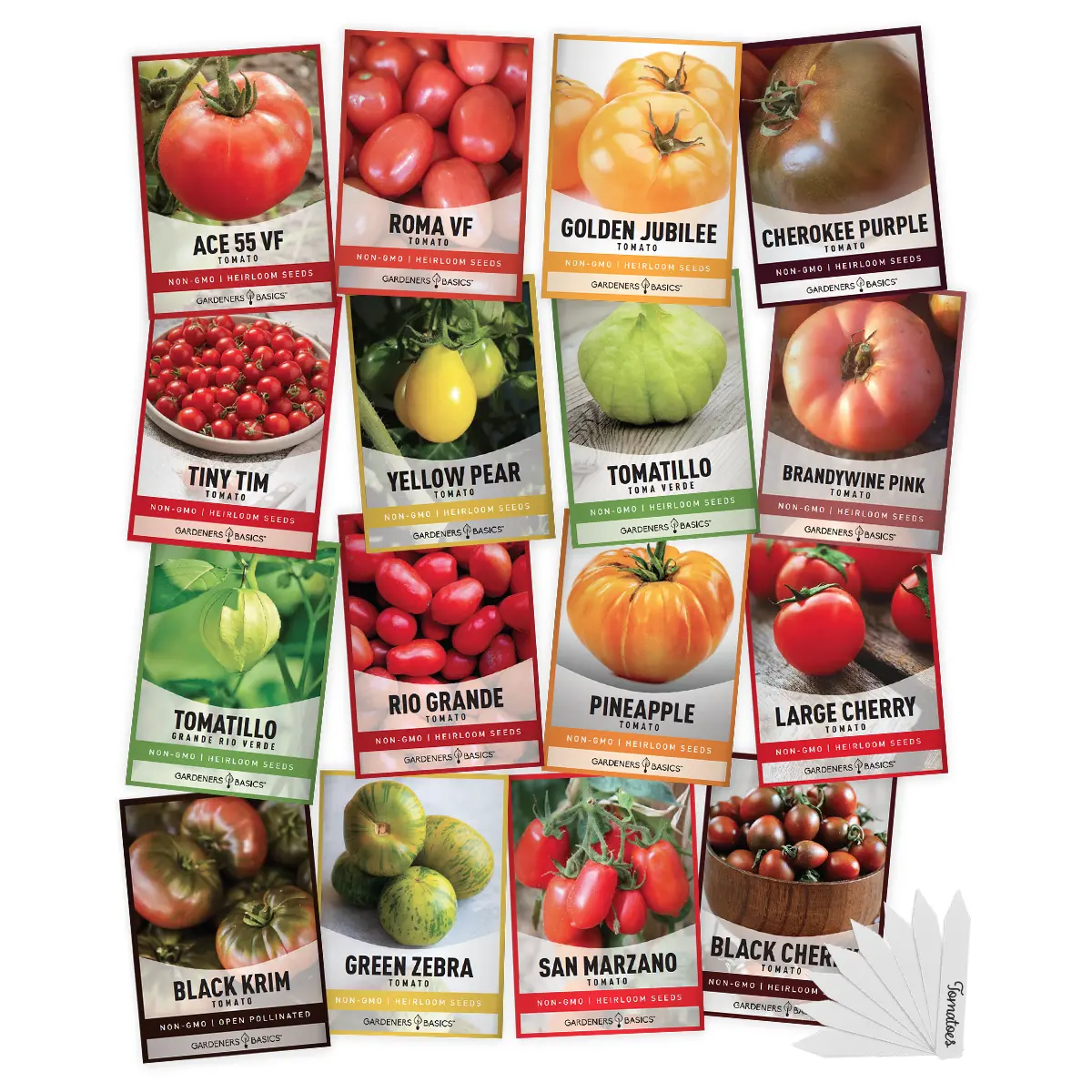 Heirloom Tomato Seeds for Planting | 16 Variety Pack garden harvest Heirloom Tomato Seeds for Planting | 16 Variety Pack garden harvest