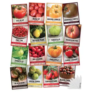 Heirloom Tomato Seeds for Planting | 16 Variety Pack garden  harvest