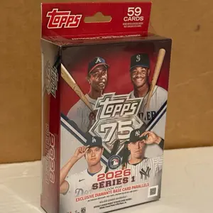 2026 Topps MLB Series 1 - Hanger Box (59 cards)
