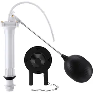 Tank Repair Kit Compatible with 80816, Repair Parts Fill Valve, Flapper, Rod, Float, Repair Kit for 8.5 Inch Tanks, Tank Flapper Replace