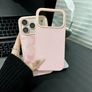 Leather-textured Protective Case: Ultra-slim design with a natural, bare-phone feel; large camera cutout; all-around shock and drop protection. Compatible with iPhone 17 Pro Max, 17 Air, 16 Pro Max, 15 Plus, 14 Pro, 13 Pro Max, and 12 Pro.
