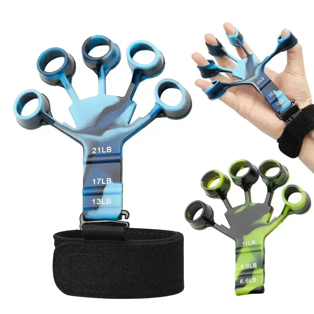 Gripster Fitness™ 6-Level Resistance Hand Expander & Finger Grip Trainer