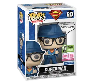 Funko Pop! Heroes Superman Limited Edition Vinyl Figure 1500 pieces with Con Sticker