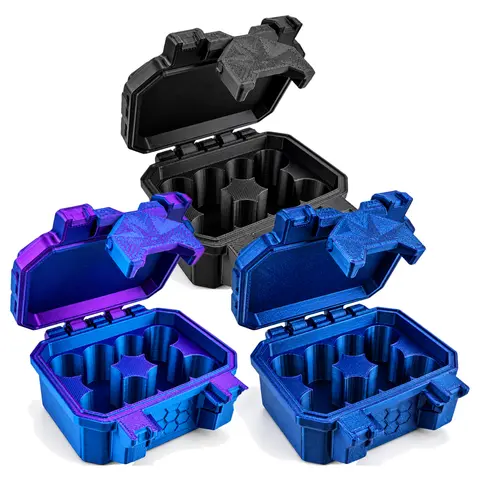 2 to 10-Slot 3 ml Vial Case | Compact Organizer | Organizer for GLP-1, Peptides, Research