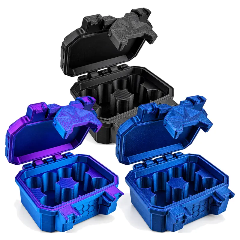 2 to 10-Slot 3 ml Vial Case | Compact Organizer | Organizer for GLP-1, Peptides, Research