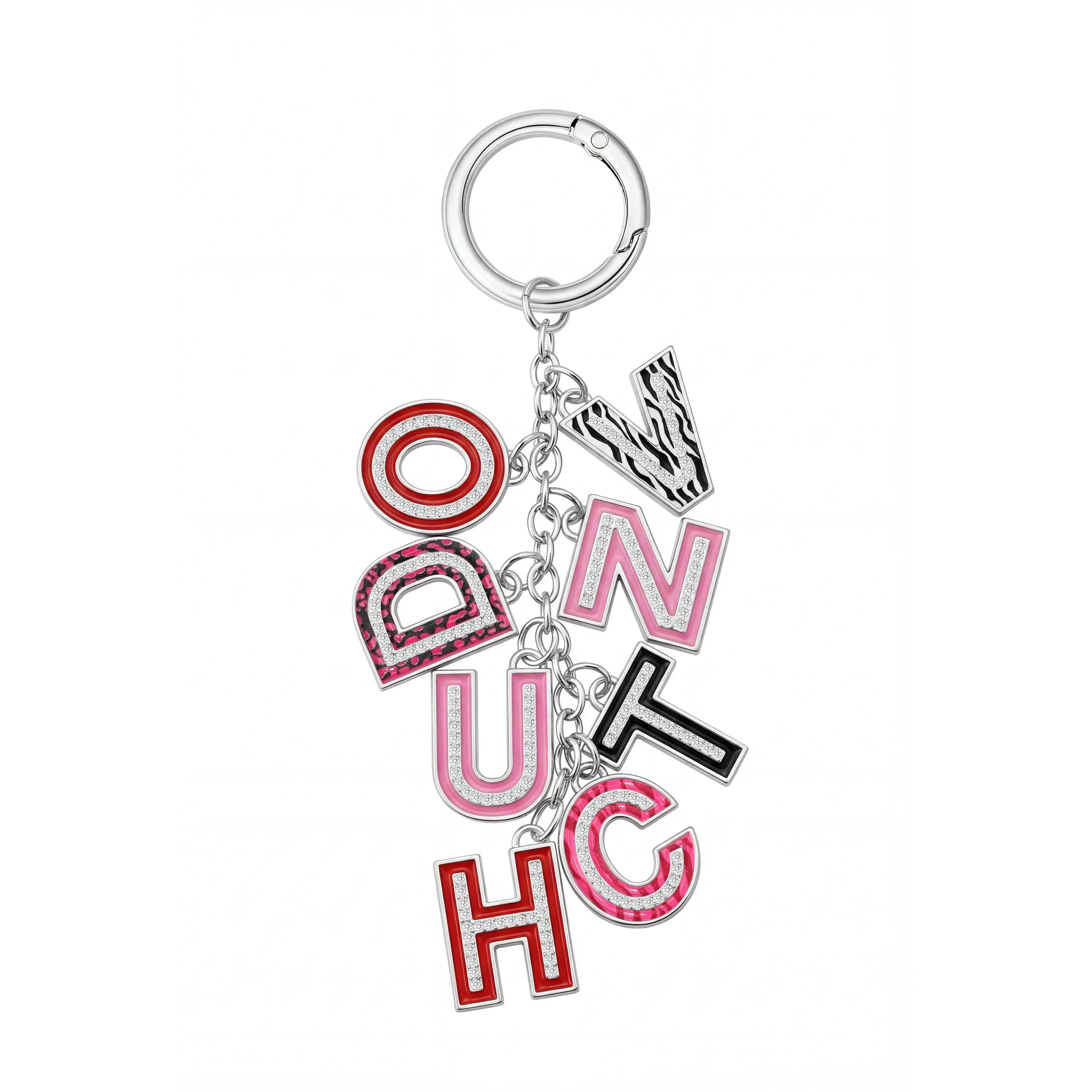 VON DUTCH LETTER KEYCHAIN - RAINBOW SAFARI