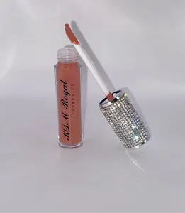Bombshell Nude Lipgloss with Shea Butter & Vitamin E for High-Shine Finish Hydrating Lip Gloss