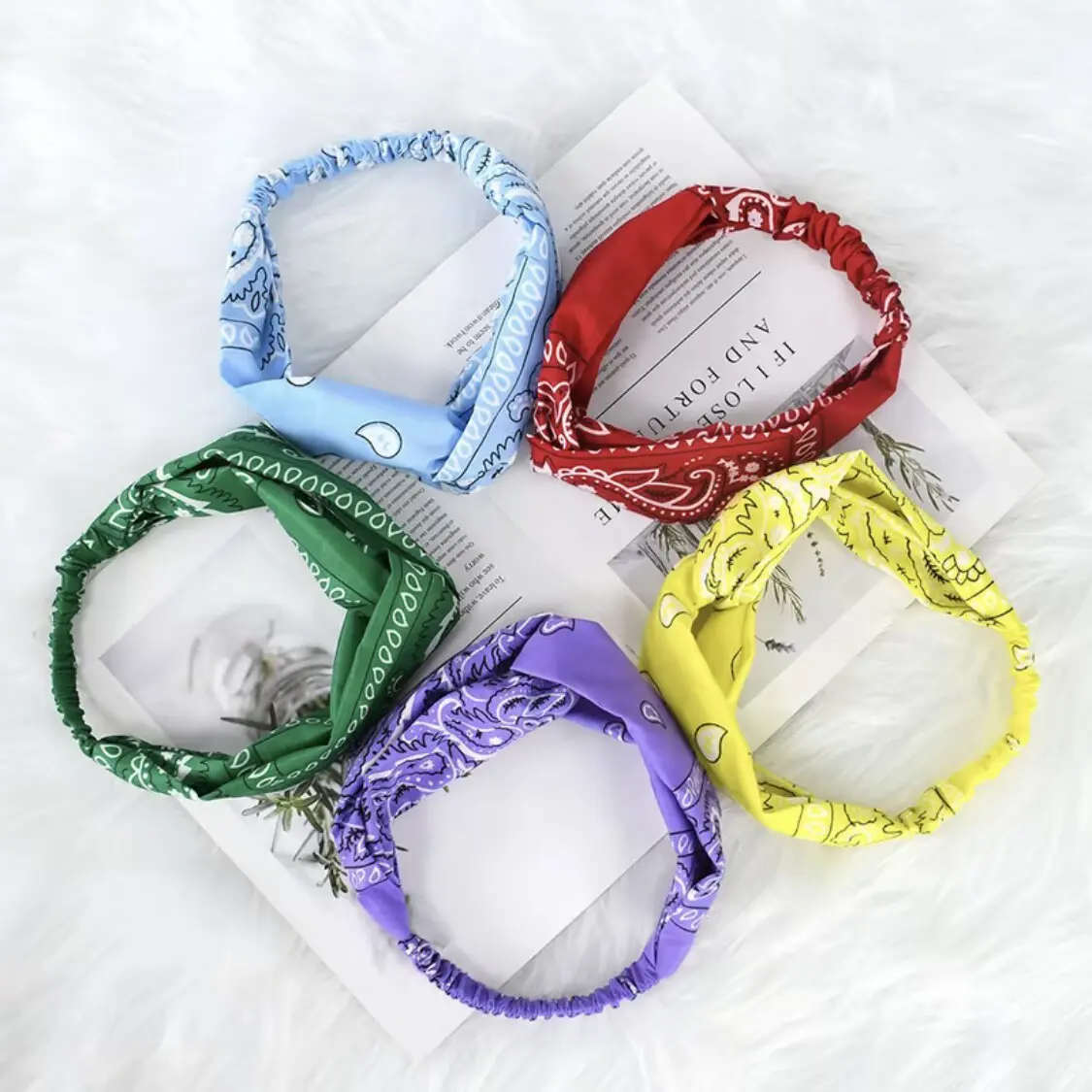 Bling Hair Beautiful Random Color Headbands For Women Bling Hair Beautiful Random Color Headbands For Women