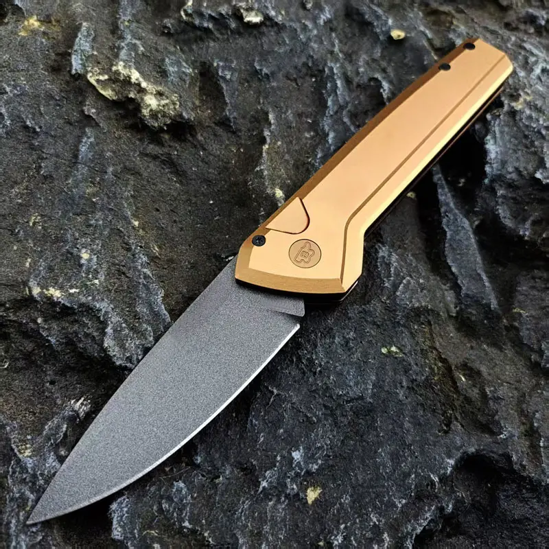 Matte Metal Shell Outdoor Foldable Engraving Tool
