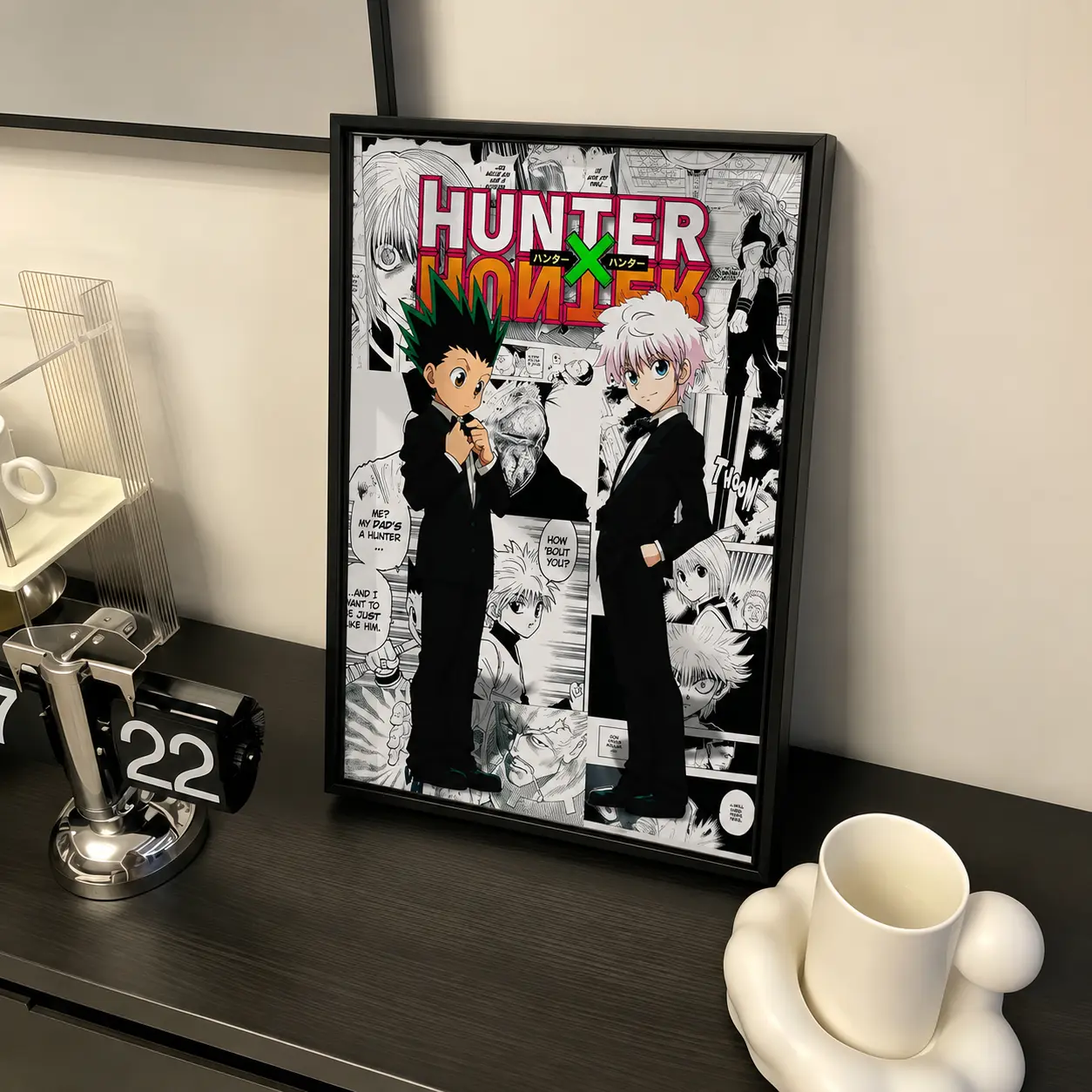 Hunter x Hunter Anime - Gon Killua - - Anime - Hunter x Hunter Wall Art - Print - Hisoka -Leorio Hunter x Hunter Anime - Gon Killua - - Anime - Hunter x Hunter Wall Art - Print - Hisoka -Leorio