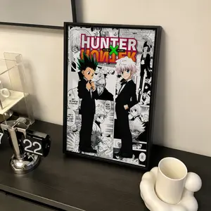 Hunter x Hunter Anime Poster - Hxh Gon Killua Poster - Hxh Poster - Hxh Anime Poster - Hunter x Hunter Wall Art - Hxh Print - Hisoka -Leorio
