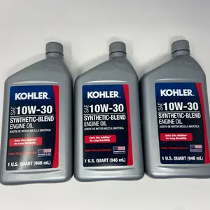 Kohler 10W30 Semi Synthetic Motor Oil 3 QUARTS 25 357 65-S 3 PACK 10w-30