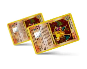 Charizard Pokemon Card Credit Card Skin (Flash Sale Pack 3, 6, 9)