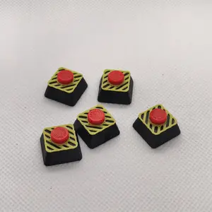 Nuclear Explosion Keycap - 3D Printed Mechanical Keyboard Keycap, Suitable for Gaming Gear, a Fun And Unique Keycap Designed for PC Gamers, a Cool Desktop Decoration, The Perfect Gift for Keyboard Collectors And Tech Enthusiasts