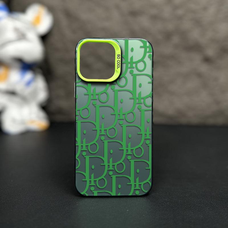 Sleek Modern Letter Pattern  Phone Case Durable Hard Acrylic Back Case With An Anti-Yellowing Coating, Made From High-Quality Designed For Reliable Drop Protection For Your Phone For iPhone 17.16.15.14.13.12.11.X.XS.XSMAX.XR.8.7