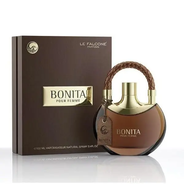 Le Falconé Bonita Pour Femme 100ml Eau De Parfum for Women - Floral Oriental Fragrance with Bergamot & Lavender Top Notes Regular Edition