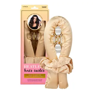 LINDO Premium Heatless Hair Curler - Designed in USA Haircare Yellow