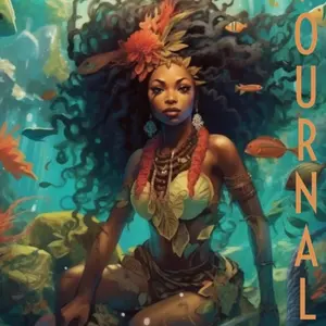 Pretty Mermaid Journal Synthetic