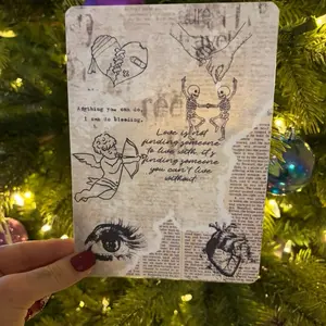 The Lovers Kindle Insert 5x7