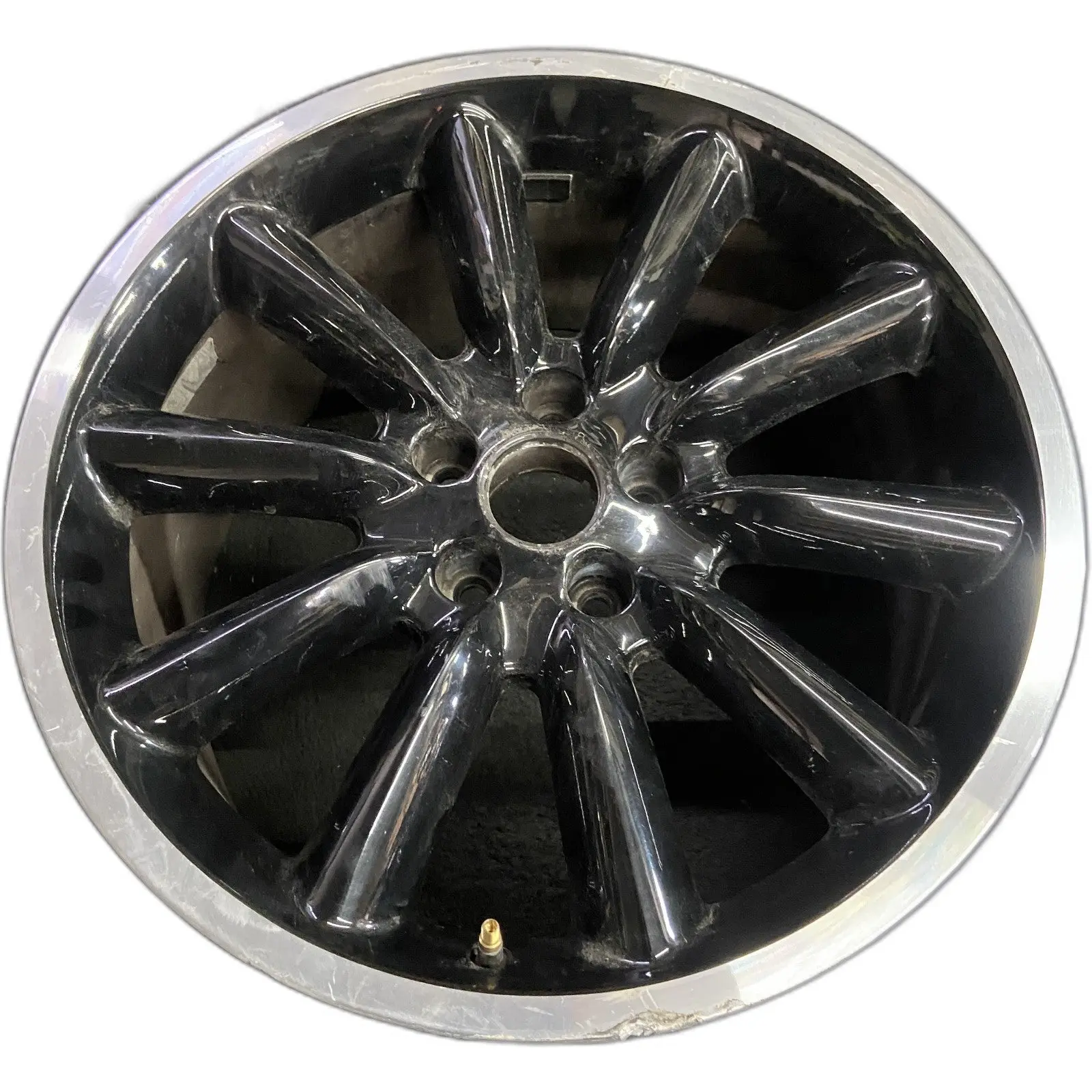 REAR Ford MUSTANG OEM 19x9.5 Inch 2012-2013 CR3J1007BA CR3JBB CR3Z1007C CR3J1007BB CR3JBA 10 straight spoke Rim Original ALLOY Factory