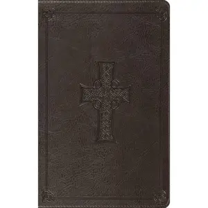 ESV Value Thinline Bible (Trutone, Charcoal, Celtic Cross Design)