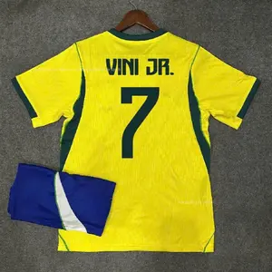 Brazil FC 25/26 Football Kit – Authentic Match Version – Premium Polyester Fabric