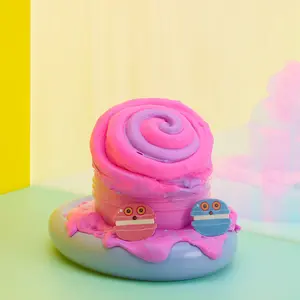Sloomoo - Cotton Candy Creme Slime Squishy Dumplings Pink Kawaii Squishies Sloomoo - Cotton Candy Creme Slime Squishy Dumplings Pink Kawaii Squishies