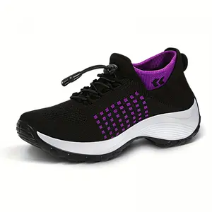 Ortho Wear Shoes for Women, Fashion Comfortwear Ortho Shoes for Women Plantar Fasciitis Comfortable Air Cushion Ortho Breathable Stretch Cushion Sneaker Girl female sneaker w owen shoes wide  foot  friendly  shoes adult  shoes